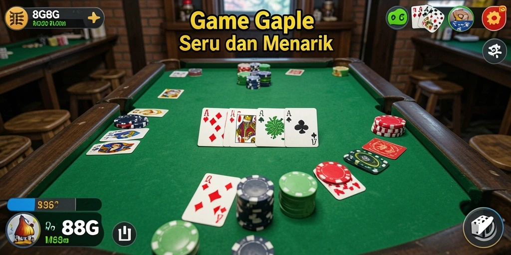 Tangkapan layar gameplay 8G8G yang menarik dan penuh strategi.