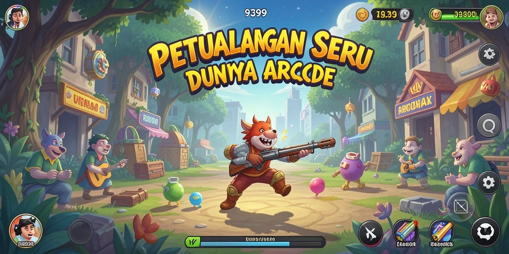 Gameplay seru <strong>9399</strong> dengan grafis memikat dan tantangan seru.