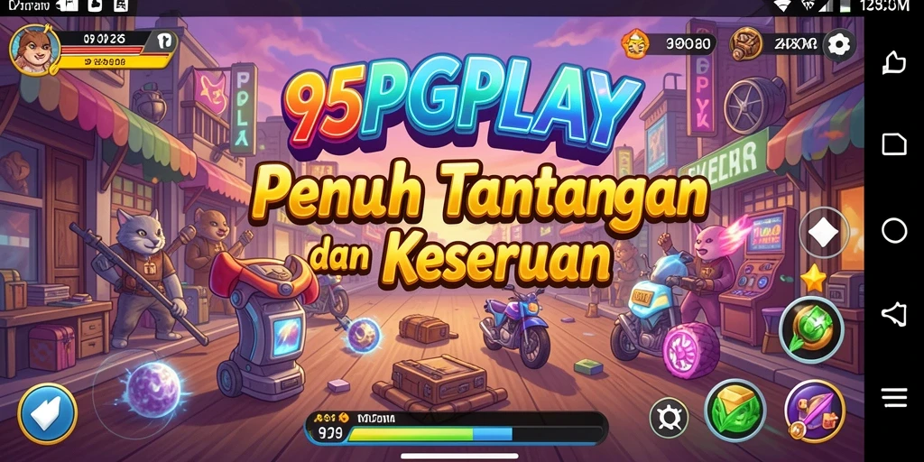 Penggulangan gameplay seru dalam 95PGPLAY dengan grafis menarik.