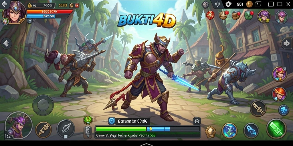 Tampilan gameplay BUKTI4D yang menegangkan dan strategis.