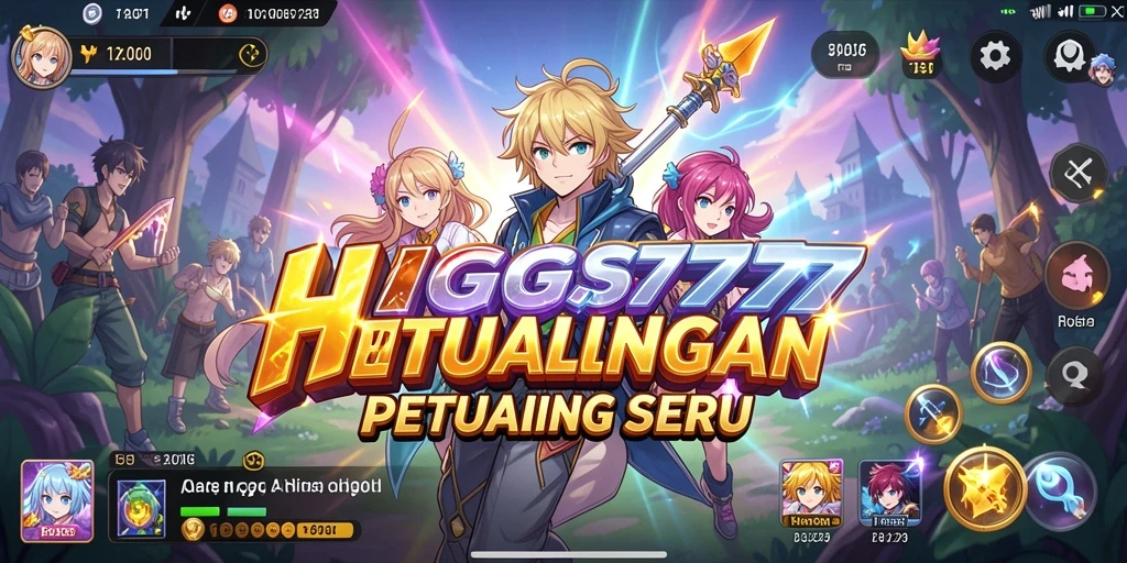 Gameplay seru di HIGGS777 dengan karakter Anime yang menawan.