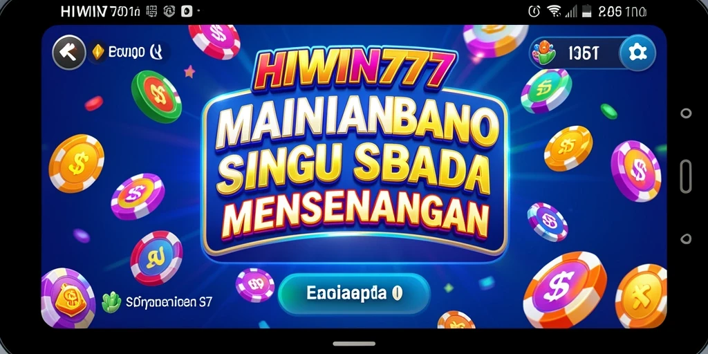 Tampilan gameplay Bingo yang seru dan interaktif di HIWIN777.