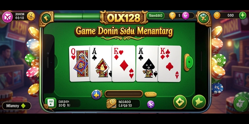 Tampilan gameplay seru dan menantang di OLX128.